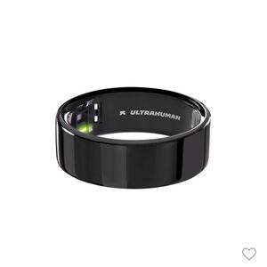 Ultrahuman Ring AIR Aster Black, Smart Ring + Charger Included Size 11